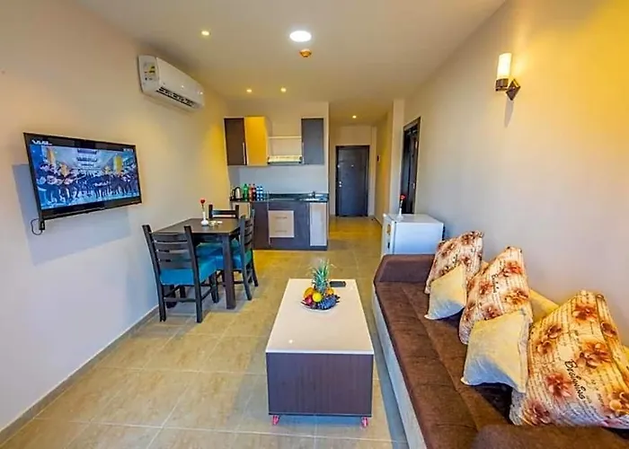 One Bedroom With Aqua View At Mirage Bay Aparthotel Hurghada
